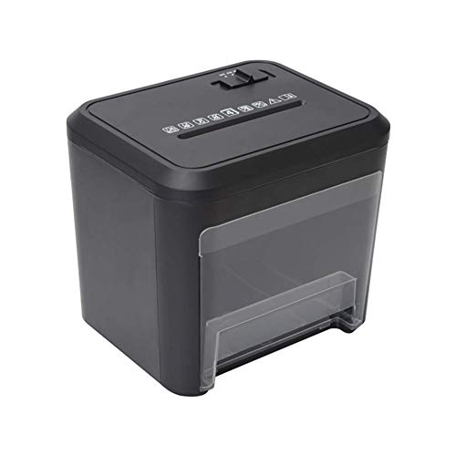 Aktenvernichter, Shredder kreuzen nach Hause a4-Papier 4 & mal 32 mm Elektro-Mikroschnitt 3,5-Liter-Behälter Thermische Überlastung Protectio