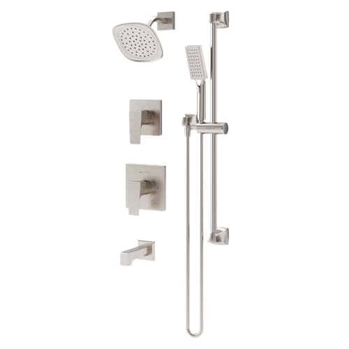 Verity HydroMersion Double Handle Tub and Shower Trim Kit with Hand Spray