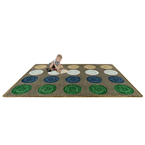 Alfombra Joy Carpets Mindful Seating 5'4" x 7'8" miniatura 2