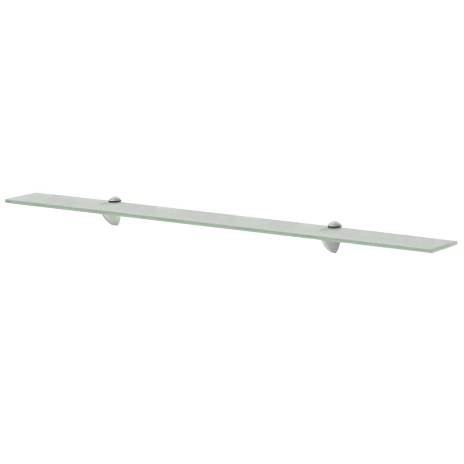 Homgoday Estantes flotantes de cristal, 100 x 10 cm, 8 mm, armario librería, vitrina, librería vertical, ahorra espacio, estantería de suelo, para salón, estudio, modelo 3051517