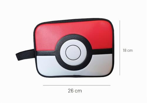Sac à dos Pokémon multicolore avec trousse Pokeball en textile robuste