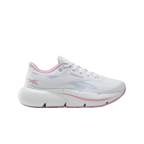 Reebok Women's Zignition Sneaker, Moon/Y2K Blue, 7