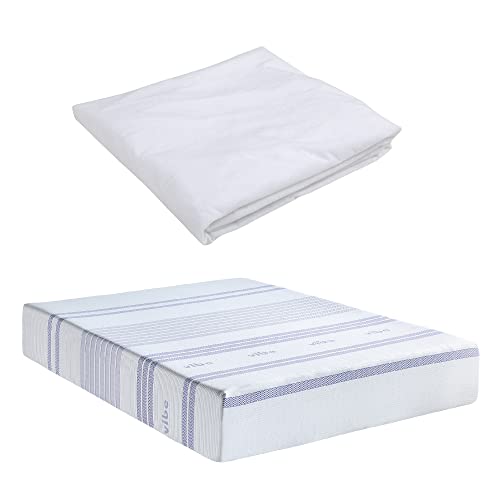 Vibe Gel Memory Foam 12-Inch Mattress With Bonus Mattress Protector| Certipur-Us Certified | Bed-In-A-Box, King #TOP14