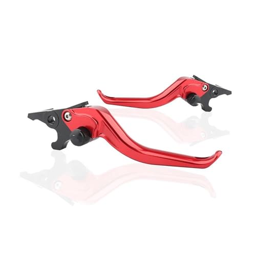 JINCANXIANG para Xmax 250 2018-2022 Xmax 300 2019-2022 Accesorios De Motocicleta Piezas Juego De Manijas De Embrague De Freno Cortas(Red)