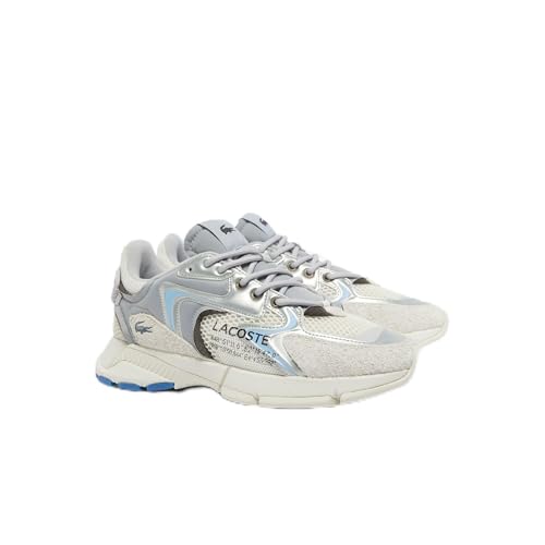 Lacoste Mens L003 Neo Sneaker, LT Gry/SLV, 9