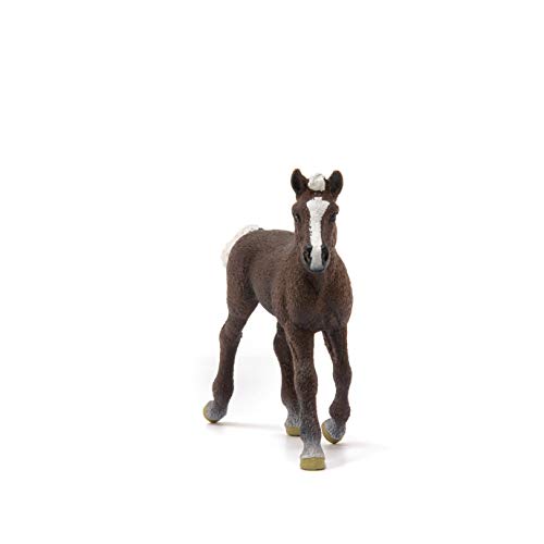 SCHLEICH 13899 Schwarzwälder Fohlen, für Kinder ab 3+ Jahren, Farm World - Spielfigur