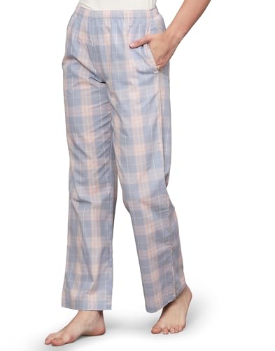 Image of B STORIES Women's Pyjama Pants - Relaxed Fit Nightwear Bottoms | Soft Pyjamas with Pockets | Breathable & Comfortable Sleepwear for Women (S-2XL)