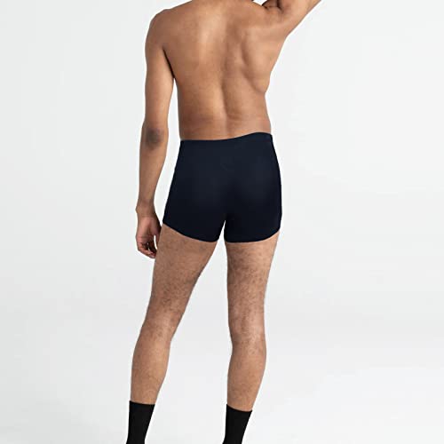 2 Packs Men's Pocket Underwear with a Secret Front Stash Pocket/Pickpocket Proof Travel Boxer Briefs (Black) 5