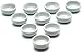 10 White Cearmic Plate Dish Bowl Dollhouse Miniatures Food Kitchen