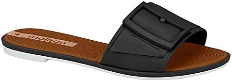 MOLECAAshlyn Womens Stylish Flat Sandals, Comfortable, Lightweight Made in Brazil - Ladies Fashion Shoes and Sandals