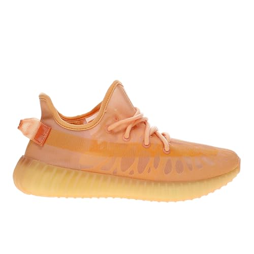 adidas Mens Yeezy Boost 350 V2 Lace Up Sneakers Shoes Casual - Orange - Size 12 M