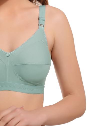 Image of Elina Women's Hosiery Non-Padded Wire Free Regular Bra