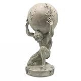 Photo Gallery duoazjl statua artistica - atlante greco da 10,5 pollici che tiene in mano il mondo, scultura decorativa per la casa, l ufficio, il soggiorno, la scrivania(b) Photo Gallery duoazjl statua artistica - atlante greco da 10,5 pollici che tiene in mano il mondo, scultura decorativa per la casa, l ufficio, il soggiorno, la scrivania(b)