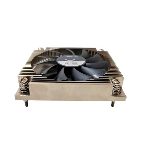 Radiateur inférieur en cuivre 2 caloducs anti surchauffe pour boîtier PC