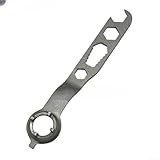 Vierbacken-verstellbarer Schraubenschlüssel für Winkelschleiferplattenentfernung mit Stahlkonstruktion