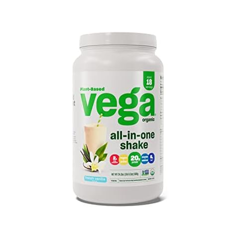 Vega One All-in-One Plant Protein Shake - French Vanilla - 689g (24.3oz) Cover