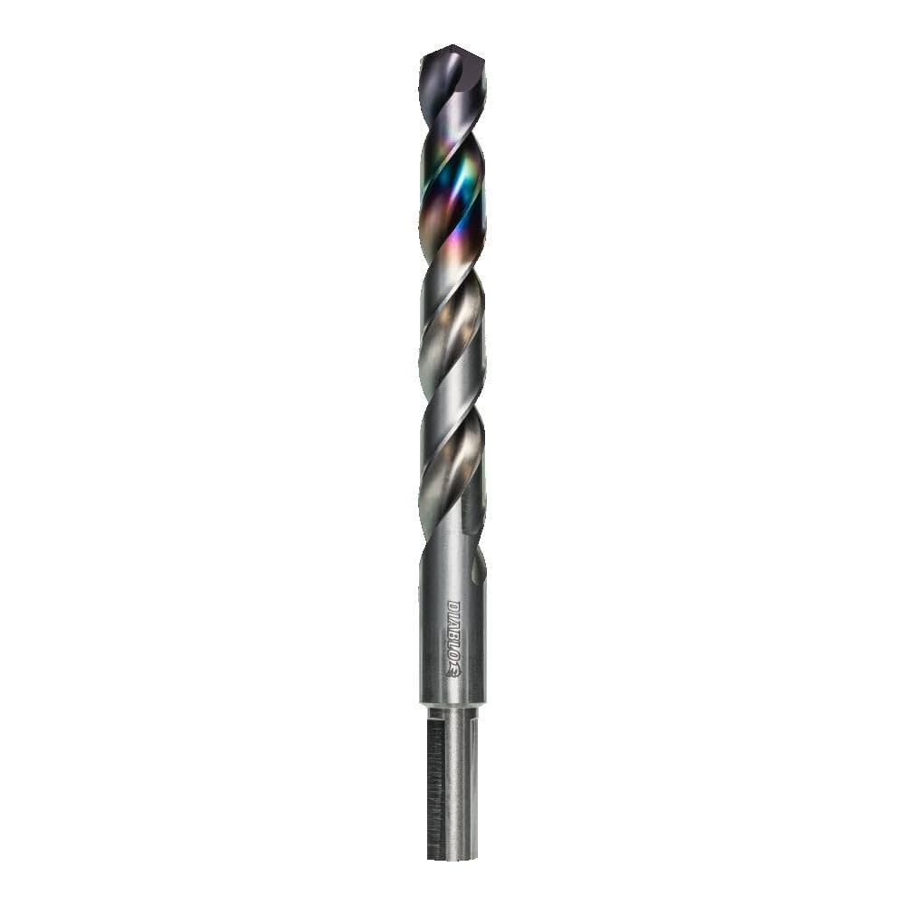 Foret pour aciers doux et trempés Diablo 1,27 cm à tige 3 plats anti-patinage