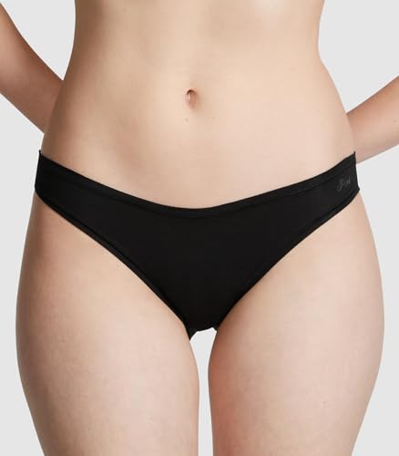 Victoria's Secret PINK Women's Cotton Bikini Underwear, Moderate Coverage Panties for Women, Multi Pack (XS-XXL)2