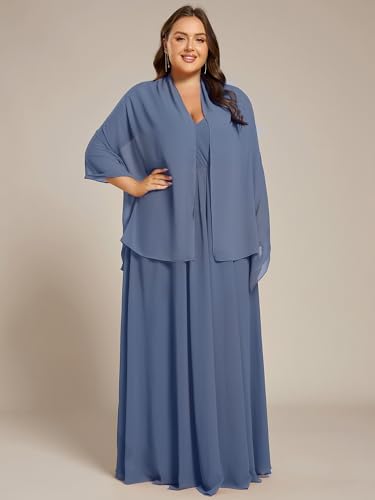 Ever-Pretty Plus Women's Scraf Chiffon Sheer Shawls and Wraps for Formal Evening Party Dresses3