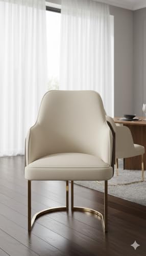 Image of Modern Home & Living Room Lounge Chair Furniture |Accent Velvet Armchair | Internal Structure Made in Solid Wood | MS Metal Legs |- (151851218)