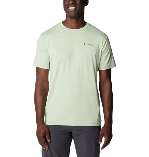 T-shirt Columbia Kwick Hike pour homme en taille S coloris sauge leaf