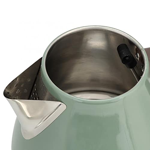 Hervidor eléctrico de acero inoxidable 1700ml miniatura 7