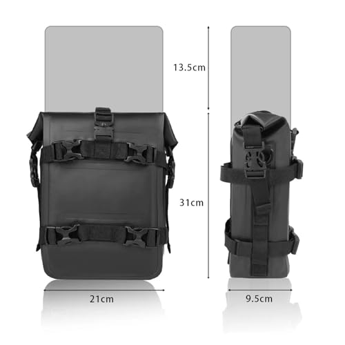 Bolsa impermeable de parachoques para moto y almacenamiento de herramientas de reparación 2