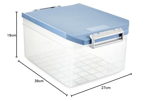 Variante de Tatay caja plastico almacenaje 14 l 27x39x19 cm Azul Paloma