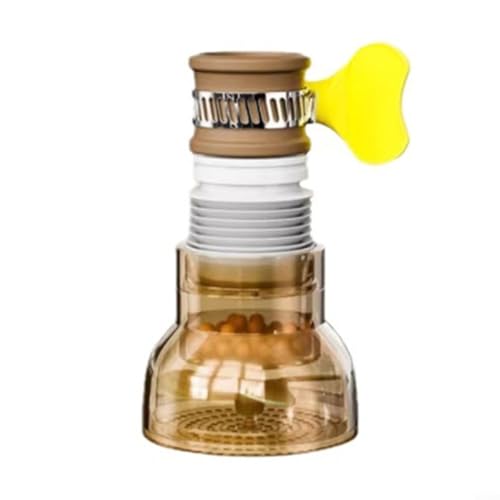 Rubinetto con filtro dell'acqua rotante per uso in bagno, design