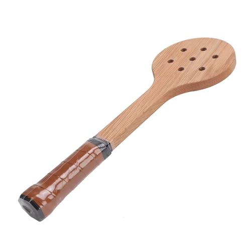 Cuillère de tennis en bois pour entraînement de frappe et maîtrise du tamis