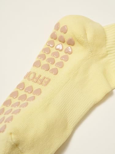 Image of Shapes Studio Half Calf Grip Socks, Cute Fruit Pilates Socks, Ruffle Socks, Non-Slip for Barre Yoga