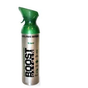 New and Larger, Boost Oxygen Natural Energy in a Can, New Large Size: 10 Liters over 200 One-Second Inhalations, Pack of 3