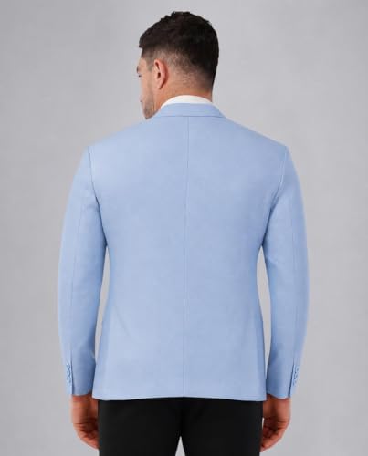 Image of SaintX Men's Formal Blazer | Fully Lined | Slim Fit | Professional Jacket | Premium Business Formal Suit | Office | Wedding | All Purpose