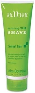 ALBA BOTANICA CREAM SHAVE,COCONUT LIME, 8 OZ