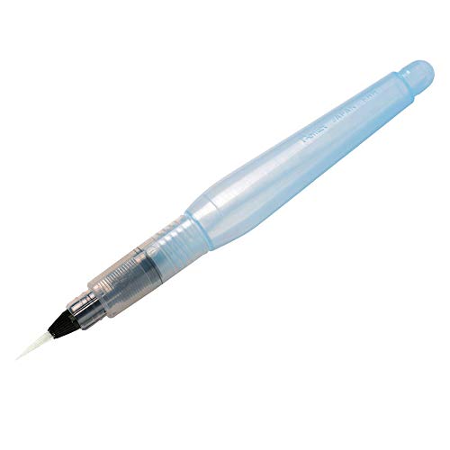 Pentel Aquash Brush - Pincel para acuarelar con depósito de agua (XFRH/1-F)