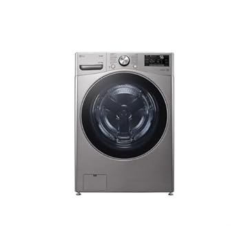 Lava e Seca Lg Smart 18kg Inox Look com Inteligência Artificial Aidd™ Wd18sv2s6b 127v
