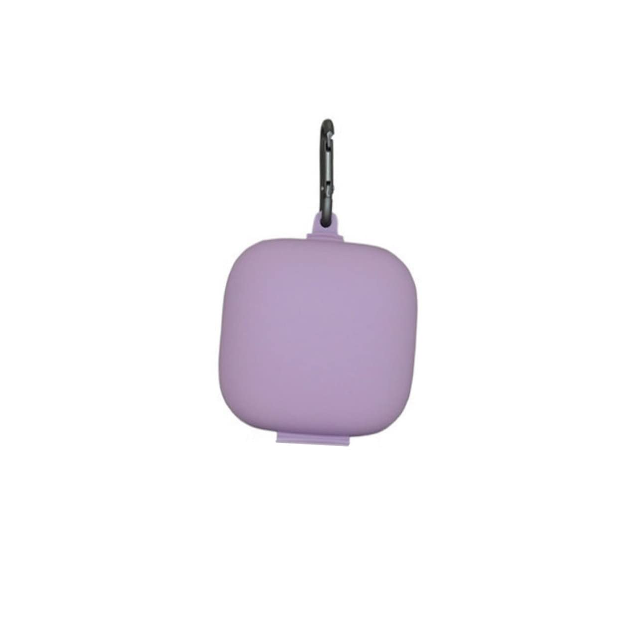 Uonlytech Estuche para Auriculares De 3 Piezas con Hebilla De Metal Y Funda De Silicona Ideal para Viajes.