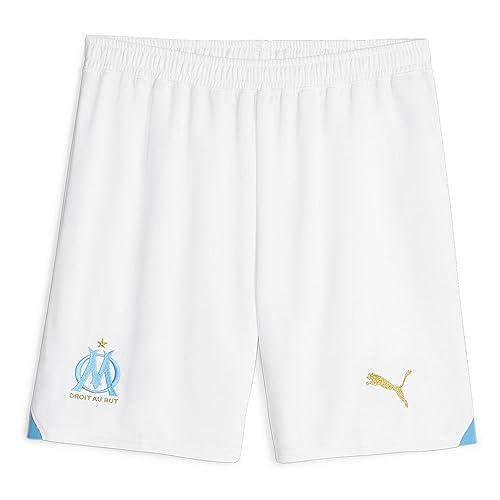PUMA Olympique de Marseille 771355-01 Shorts Replica Shorts Unisex White Taille L