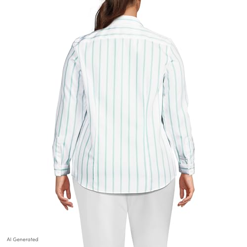 Image of Lands' End Women's Pinwale Cord Long Sleeve Shirt