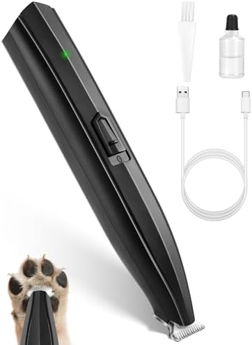 Paw Trim Pro, Paw Trimmer For Dogs, PawTrim Pro Painless Paw Care In Seconds, Dog Hair Trimmer, Super Quiet, Electric (Pack Of 1
