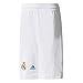 adidas RM Y Real Madrid, Pantaloncino Unisex Bambini, Bianco, 176