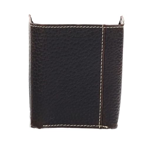 ARIAT Trifold Shield Logo Concho Brown Rowdy Wallet3