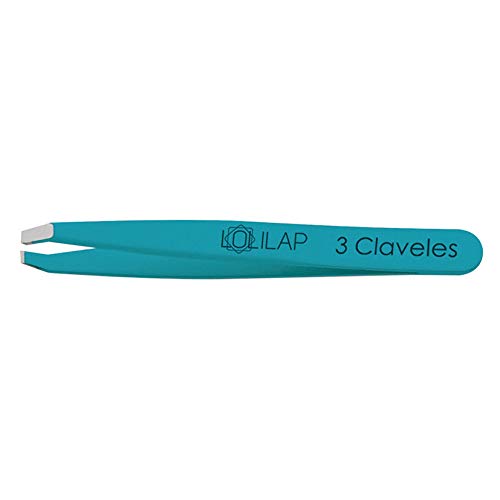 3 Claveles Lolilap Pinza Depilar, Cangrejo De 9.5 Cm, Azul