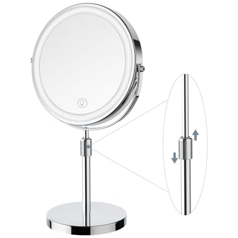 GioeDa Adjustable Lighted Makeup Mirror Cover