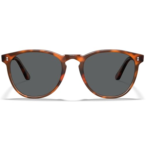 CARFIA Acetate Polarized Sunglasses for Men Trendy Retro Sun Glasses4