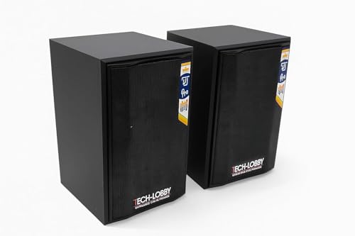 Image of Premium Passive Bookshelf Speaker 80W | Big Magnet Woofer | Compact Home Audio & Studio Monitor Sound