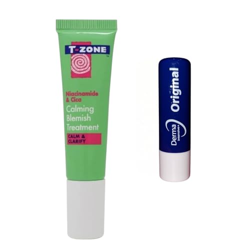 Niacinamide And Cica Calming Blemish Treatment By Ţ z øñ é Travel Size 8Ml,With Free Orignial Lip Balm