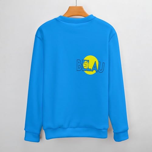 Saint Lucia Flag Sweater Long Sleeve Crew Neck Knitted Casual Pullover Sweater4