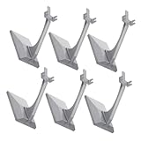 Rangement compact : lorsqu'ils ne sont pas utilisés, ces supports se démontent facilement et se rangent de façon compacte, optimisant ainsi l'espace et l'organisation de votre zone. cadre de support, support de rangement en plastique