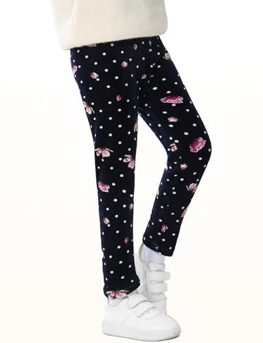 Happy Cherry Leggings for Girls Soft Comfortable Ankle Length Printed Leggings for Kids Yoga Pants2